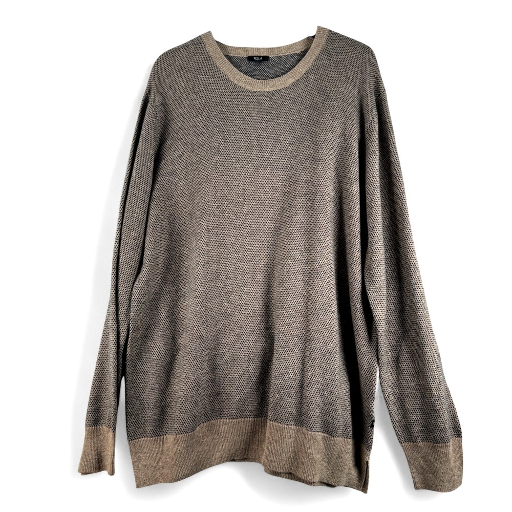 Rails Mens Soft RUNE Long Sleeve Wool Blend Sweater Sz XXL